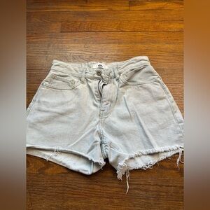 Womens Quicksilver Blue Jean Shorts Size 27